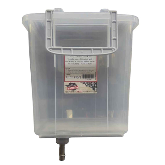 Tomato Sauce Filling Tub With Nozzle
