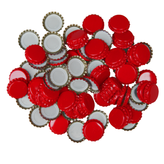 Red Crown Seals for Beer Bottles