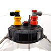 Duotight 8mm (5/16) x Ball Lock Disconnect - (Black + Yellow Liquid)