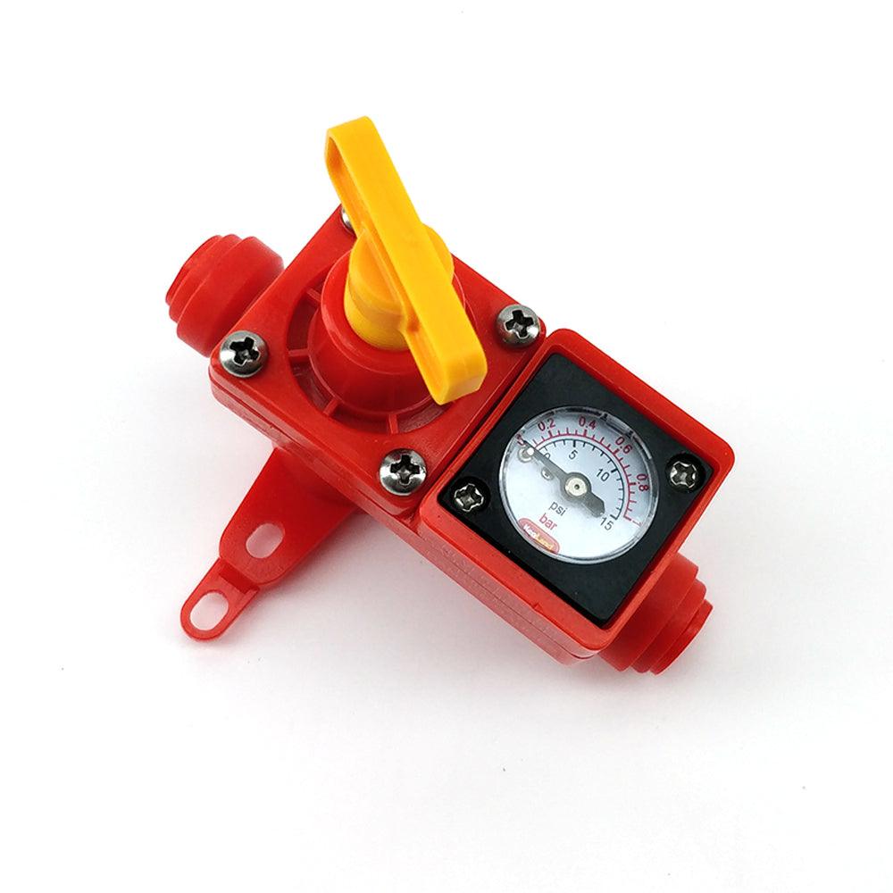 BlowTie 2 with Integrated Gauge 0-15psi - Duotight