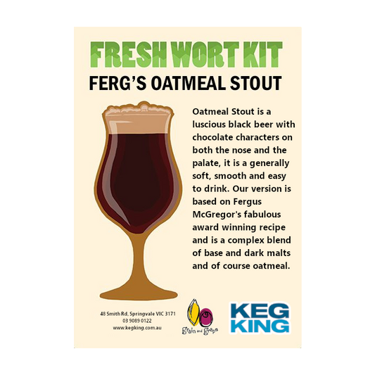 Fergs Oatmeal Stout - Artisan Ale FWK