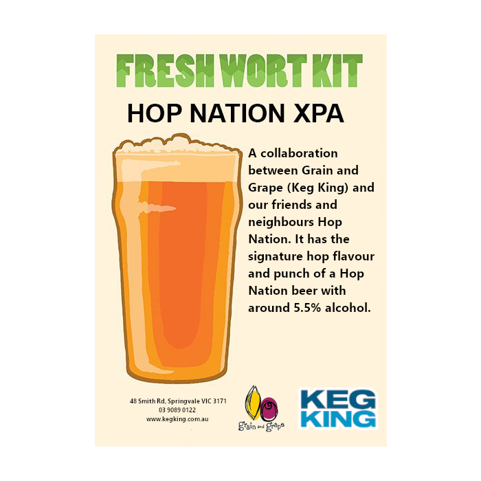 Hop Nation XPA Artisan Ale FWK [includes 2x dry hops]