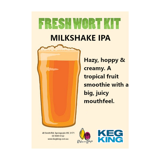 Milkshake IPA - Artisan Ale FWK ( include 2x dry hops)