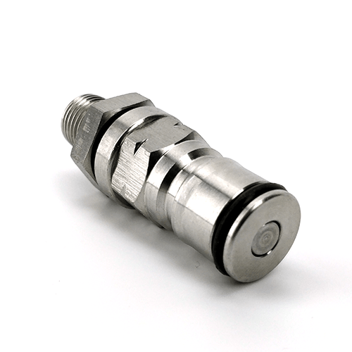 Ball Lock Post with 1/4 Inch BSP Bulkhead Assembly
