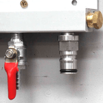 Ball Lock Post with 1/4 Inch BSP Bulkhead Assembly