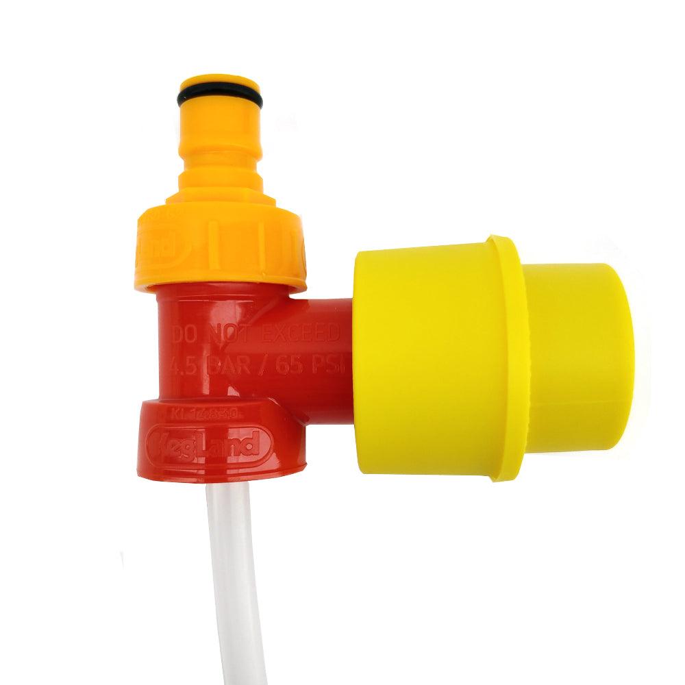 Gas free ball lock line cleaning kit