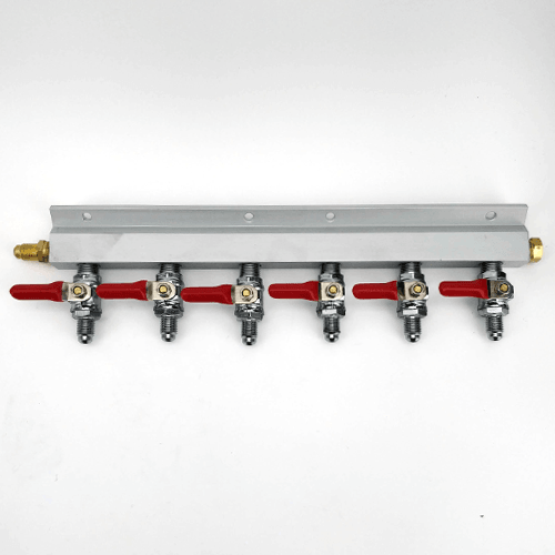 Gas Line Manifold Splitter (MFL Thread)