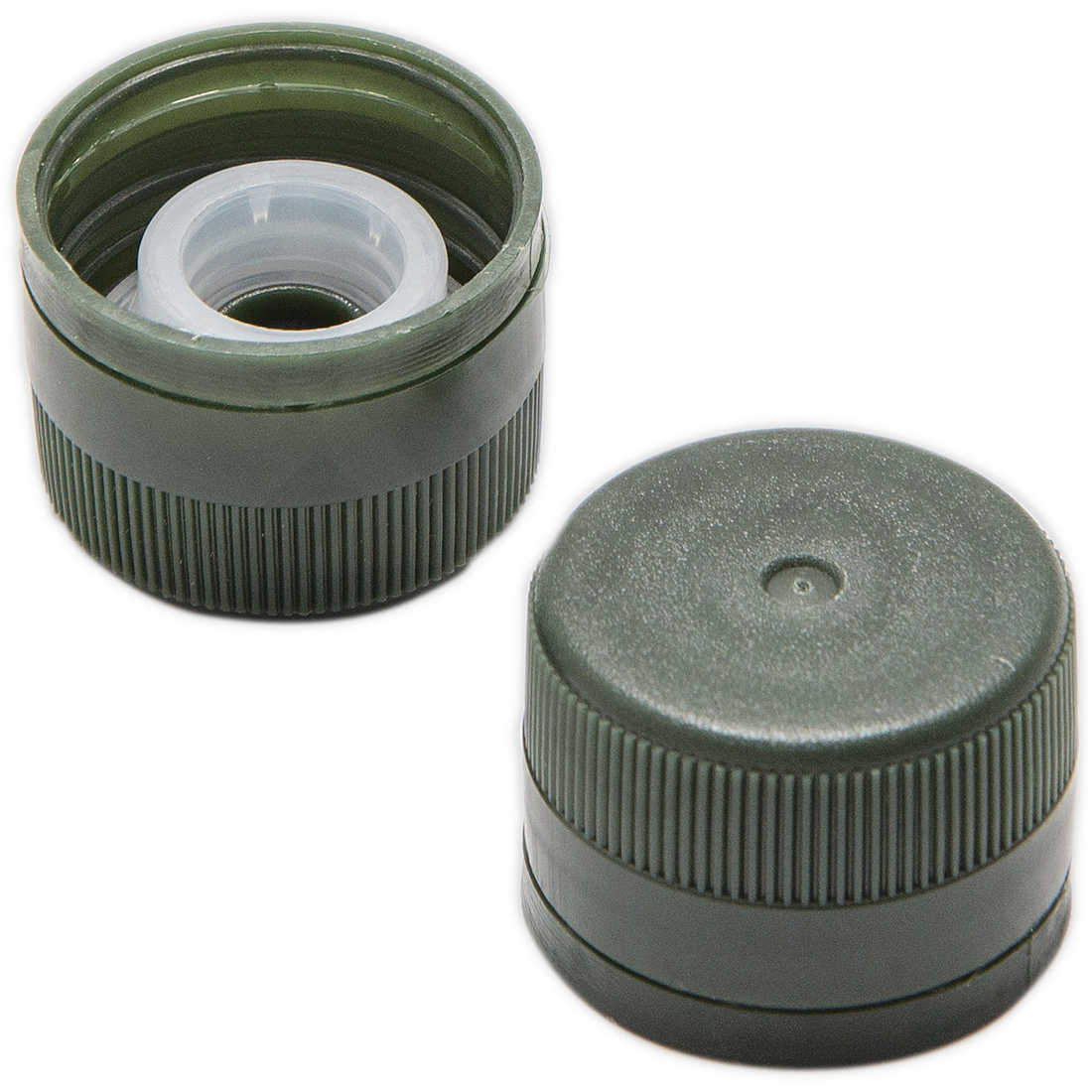Plastic Green Screw Cap for Oil Olive Bottles
