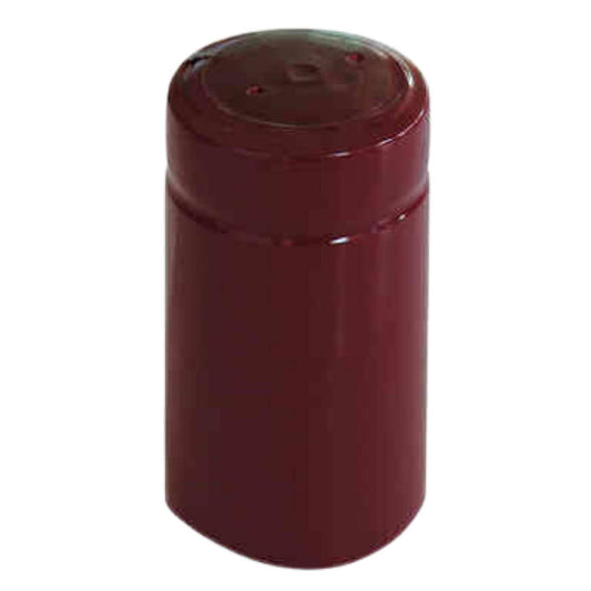 Capsule Burgundy Metallic (Pack of 100) PVC Heat shrink x 60mm