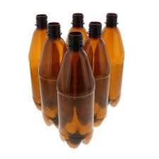 15 x 750ml PET Brewers Plastic Beer Bottles with Screw Lid