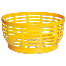 Plastic Basket Yellow Base for 5 L Demijohn