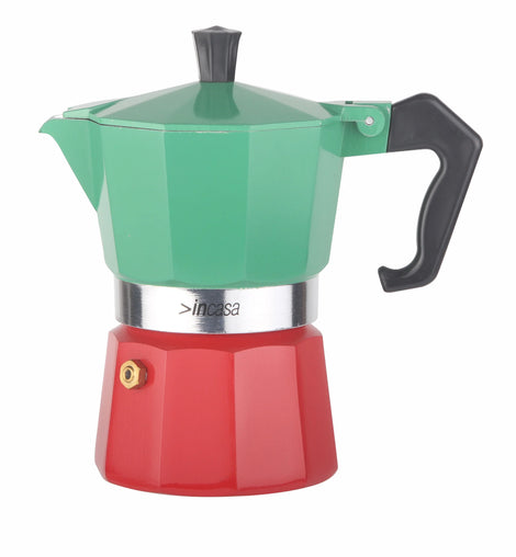 Italian Coffee Maker Percolator 3 Cup