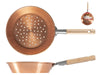 Copper Chestnut Roasting Pan 27cm
