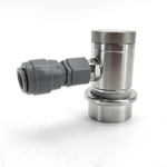 Machined Stainless Ball Lock Disconnect - MFL Thread