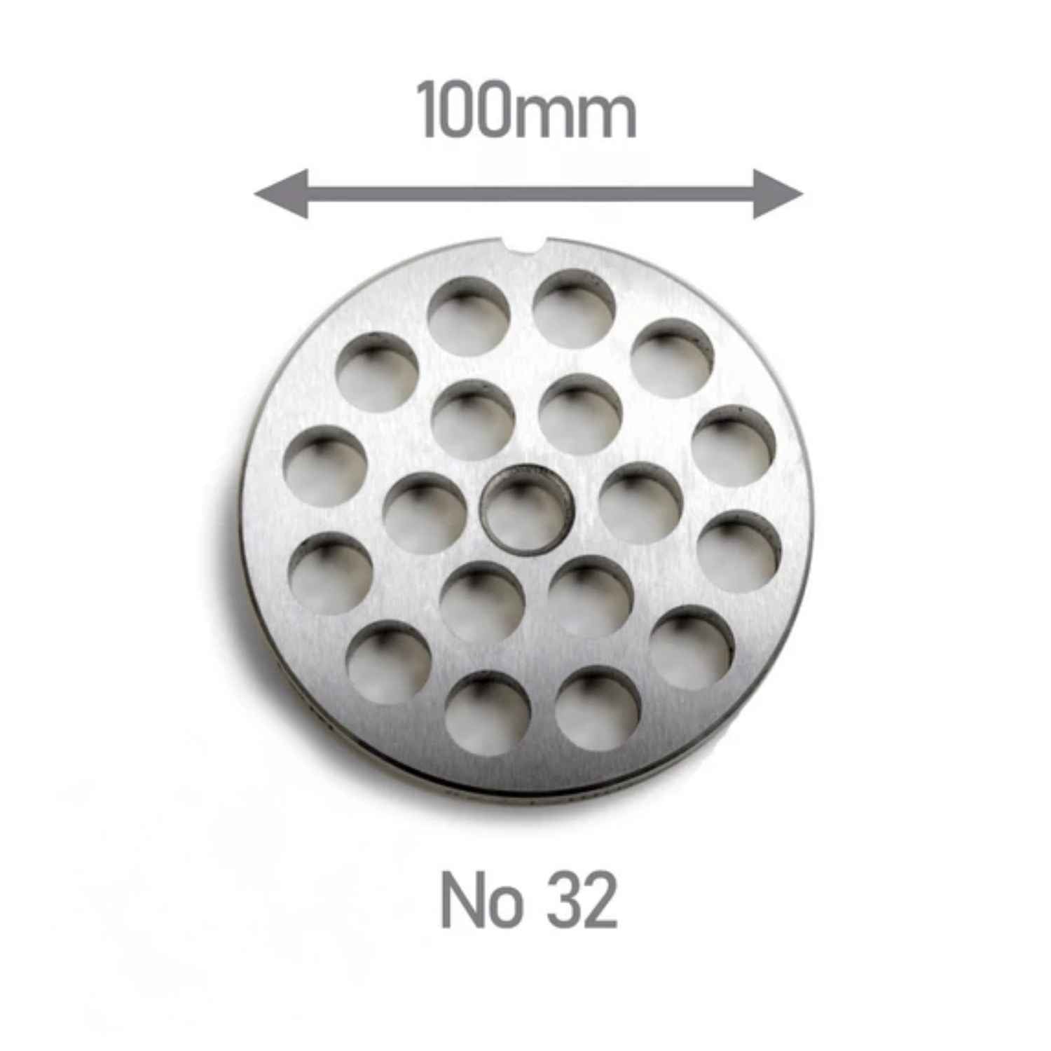 Meat grinder plate