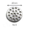 Meat grinder plate