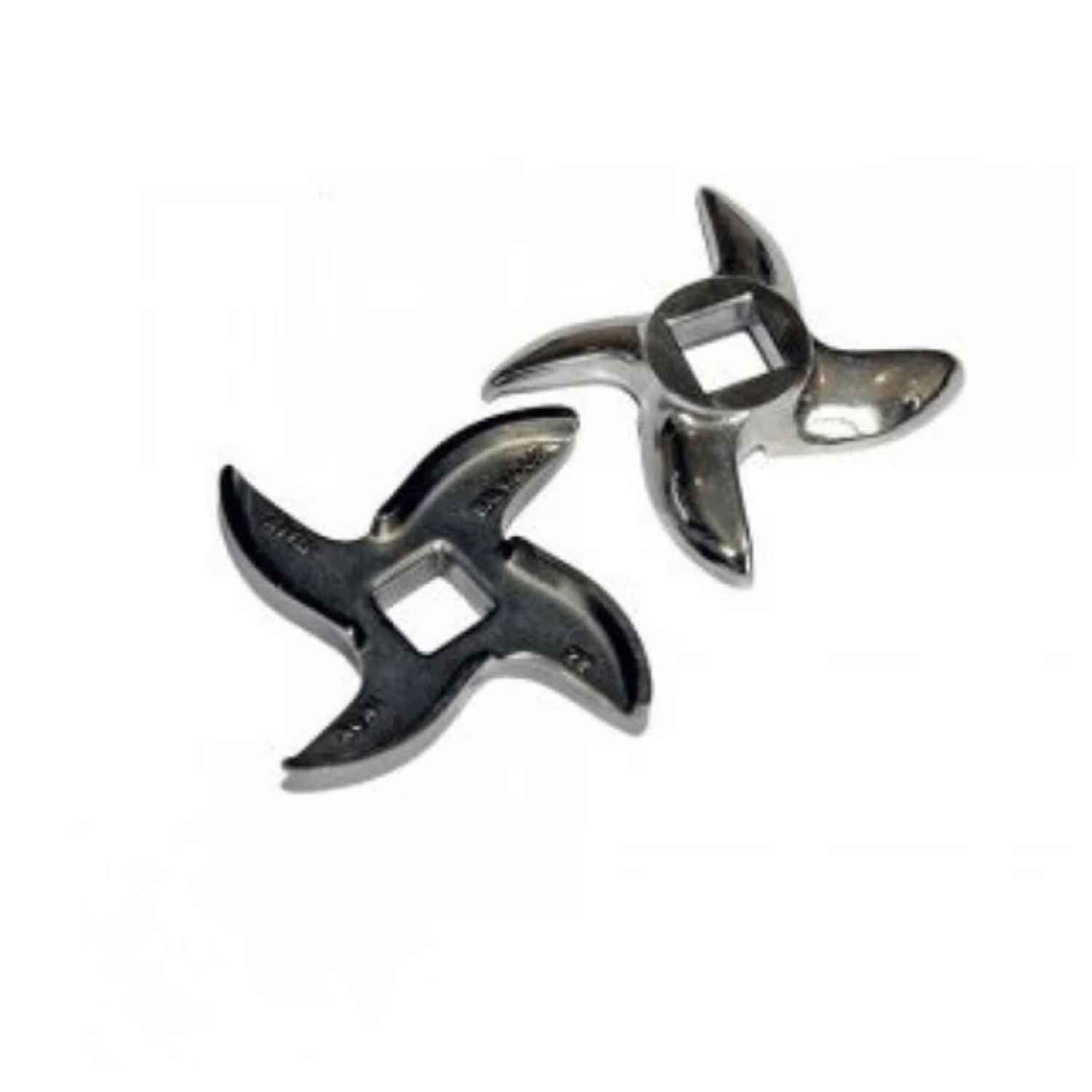 Steel Mincer Knife Quad Blade