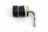 Font Short shank Black ( Female collar to Hosetail barb 6.5mm suits duotight)