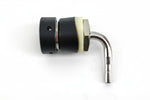 Font Short shank Black ( Female collar to Hosetail barb 6.5mm suits duotight)