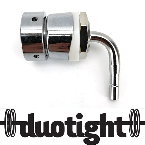 Font short shank tap kit stainless steel duotight