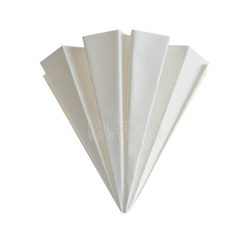 Italian hand Pleated Paper Filter for Twist Funnel Fine 1-5 Micron