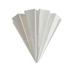 Italian hand Pleated Paper Filter for Twist Funnel Fine 1-5 Micron