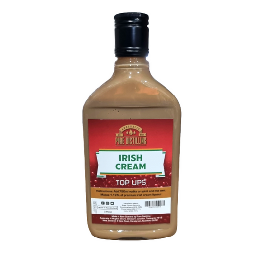 Pure Distilling Top Ups - Irish Cream Liqueur Essence Bottle 375ml