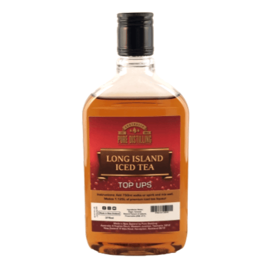 Pure Distilling Top Ups -long Island Essence Bottle 375ml