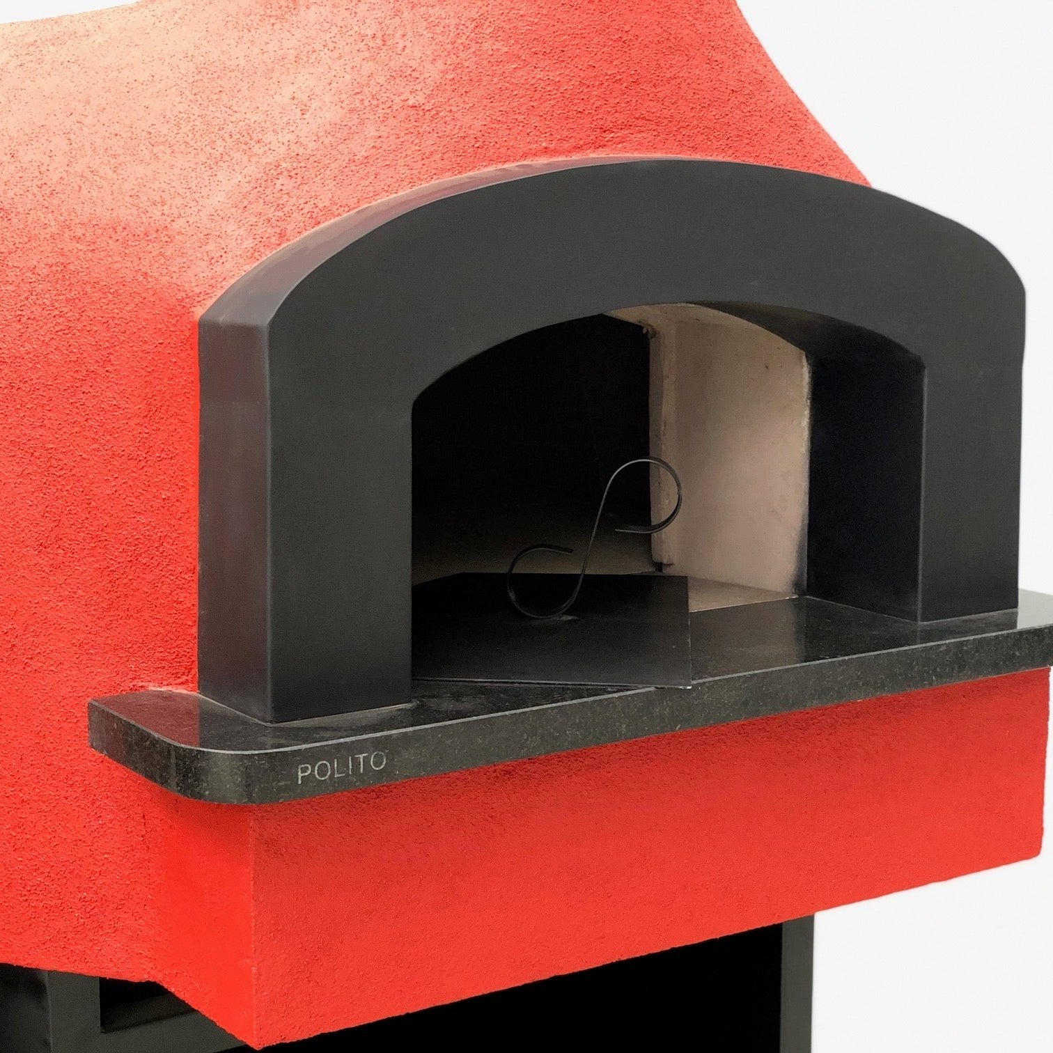 red Polito pizza oven