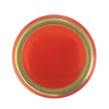 Red Metal Jar Lid With Gold Ring