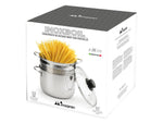 Stainless Steel Stock Pot With Pasta Strainer