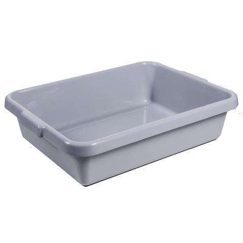 Grey Plastic Mixing Tub / Tote Box