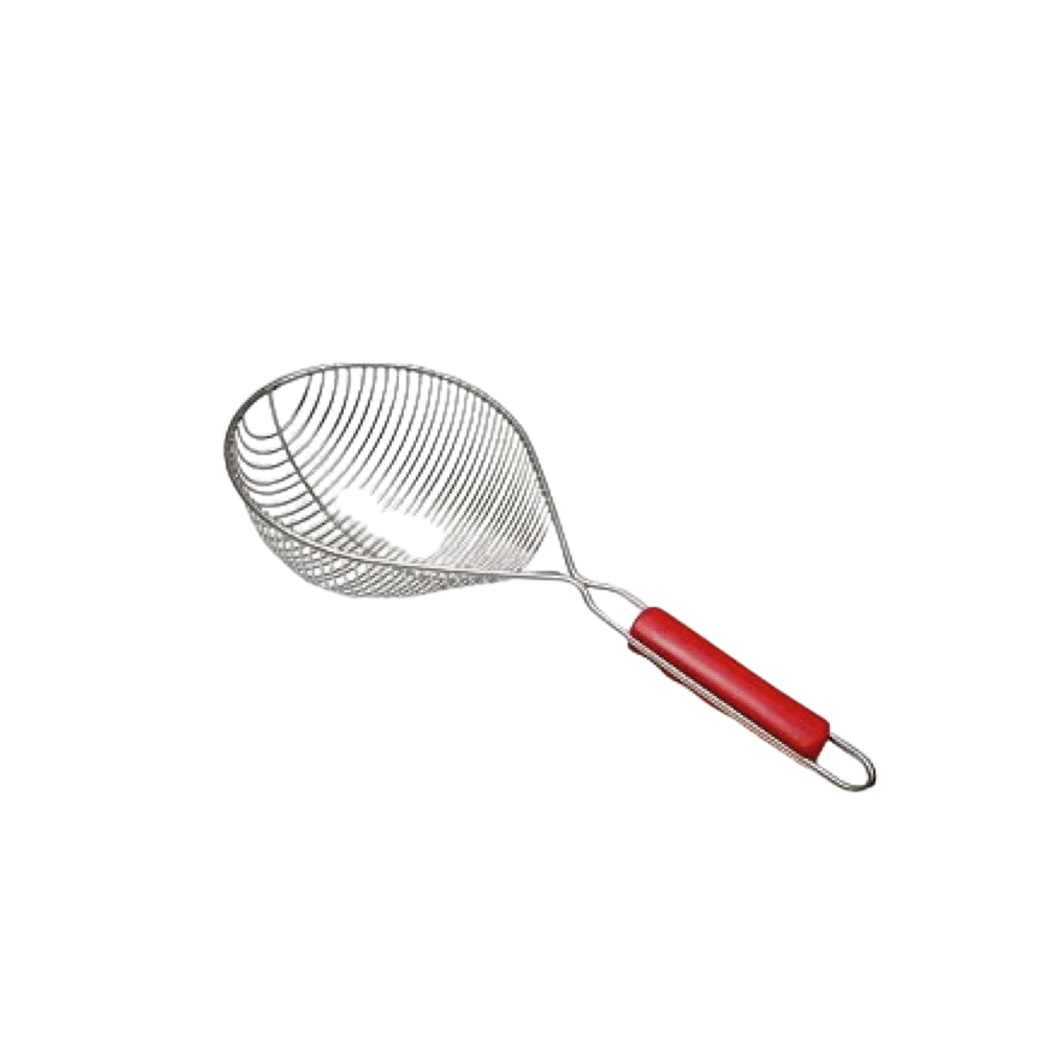 Italian Pasta scoop Colander stainless Steel with handles