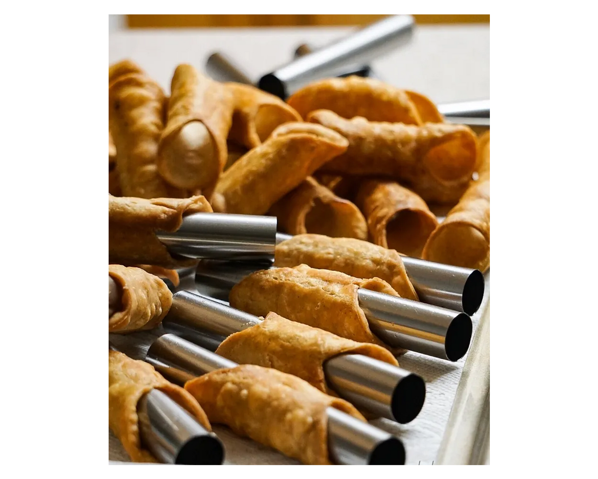 Cannoli Tube - Straight edge 18 cm
