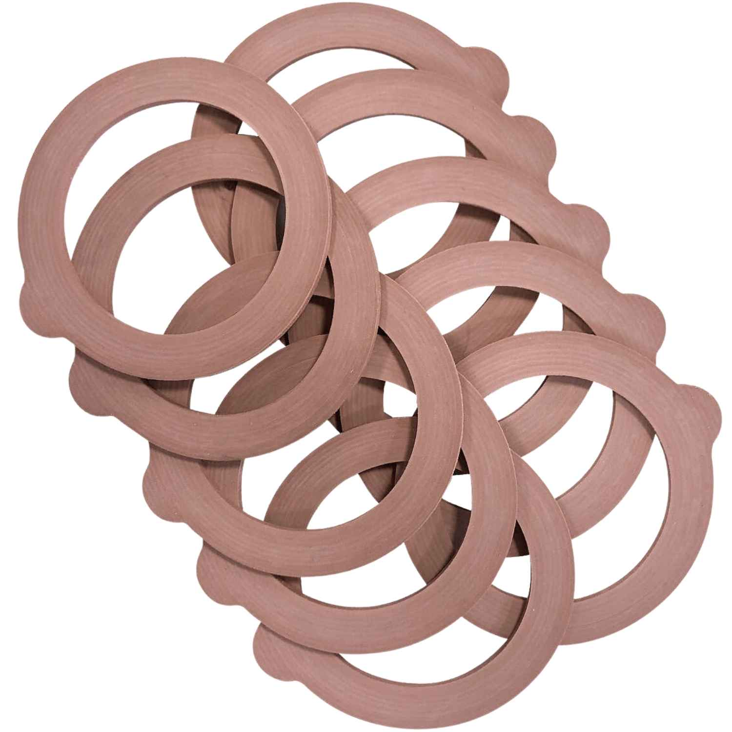10 x Rubber Gasket for hermetic FIDO jar 1000-4000ml