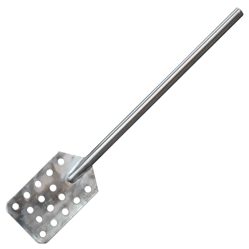 76cm stainless steel mash paddle with handle
