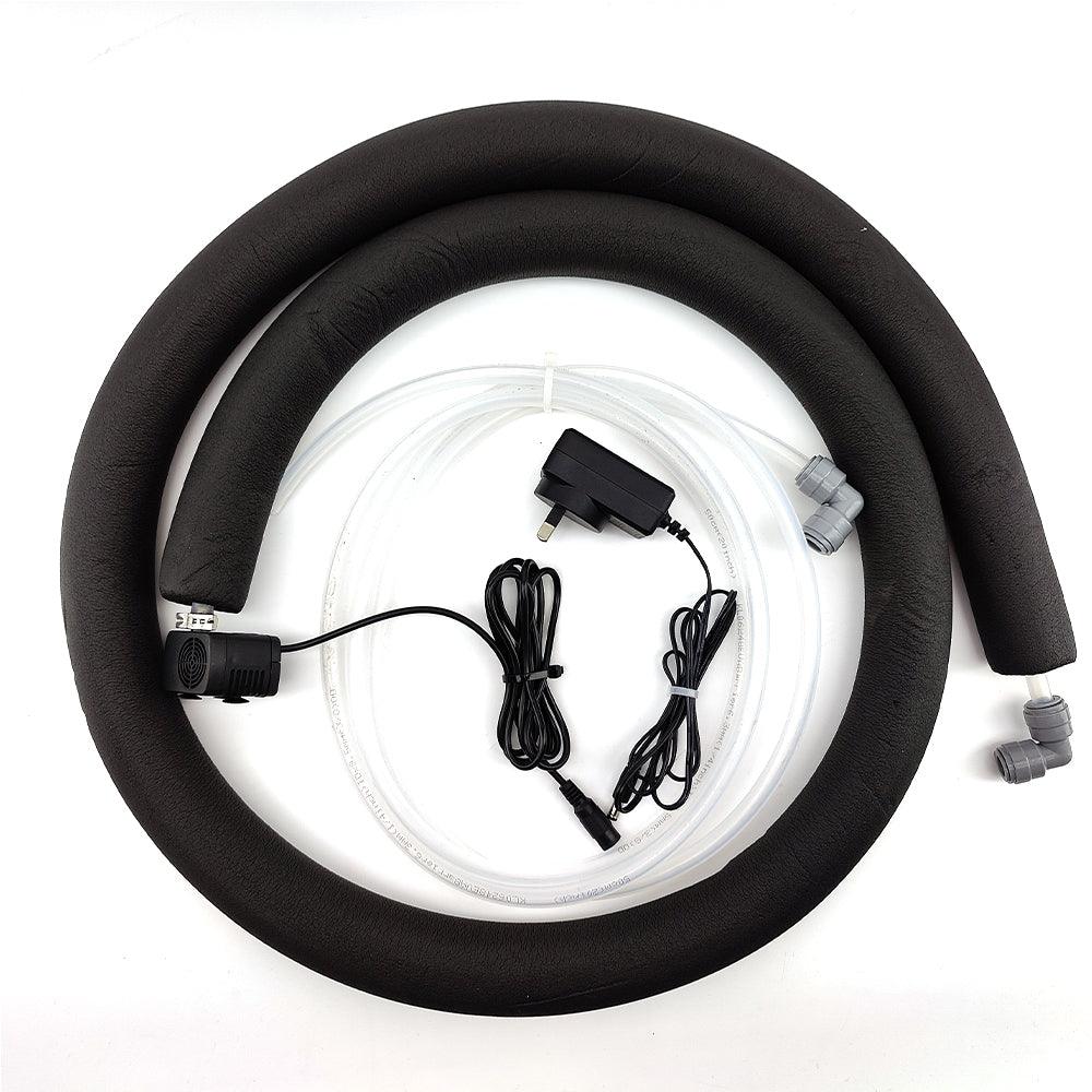 Immersion chiller coil twister pump kit