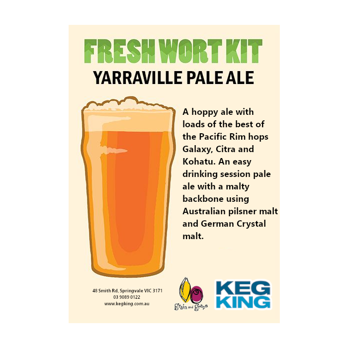 Yarraville Pale Ale - Artisan Ale FWK