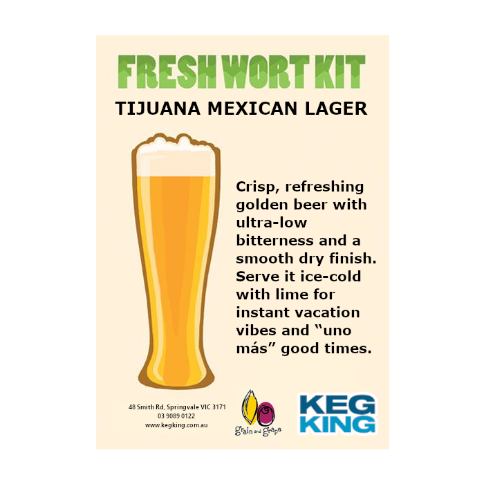 Tijuana Mexican Lager Fresh Wort Kit