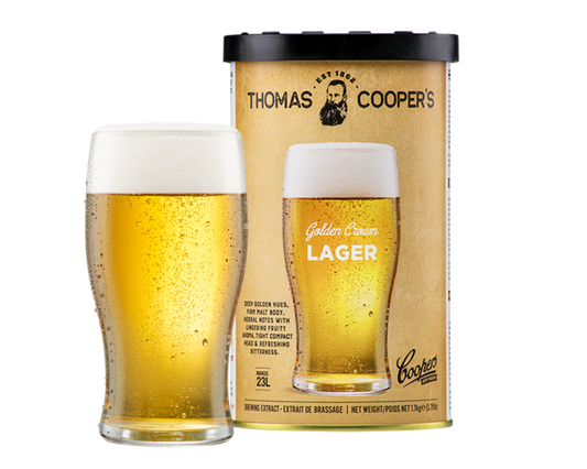 Thomas Cooper Golden Crown Lager Extract Tin