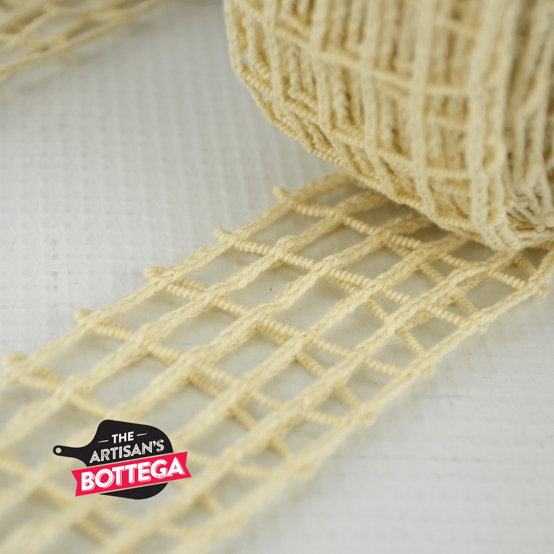 White Rope Netting Italian White Netting Tube With Single Strand